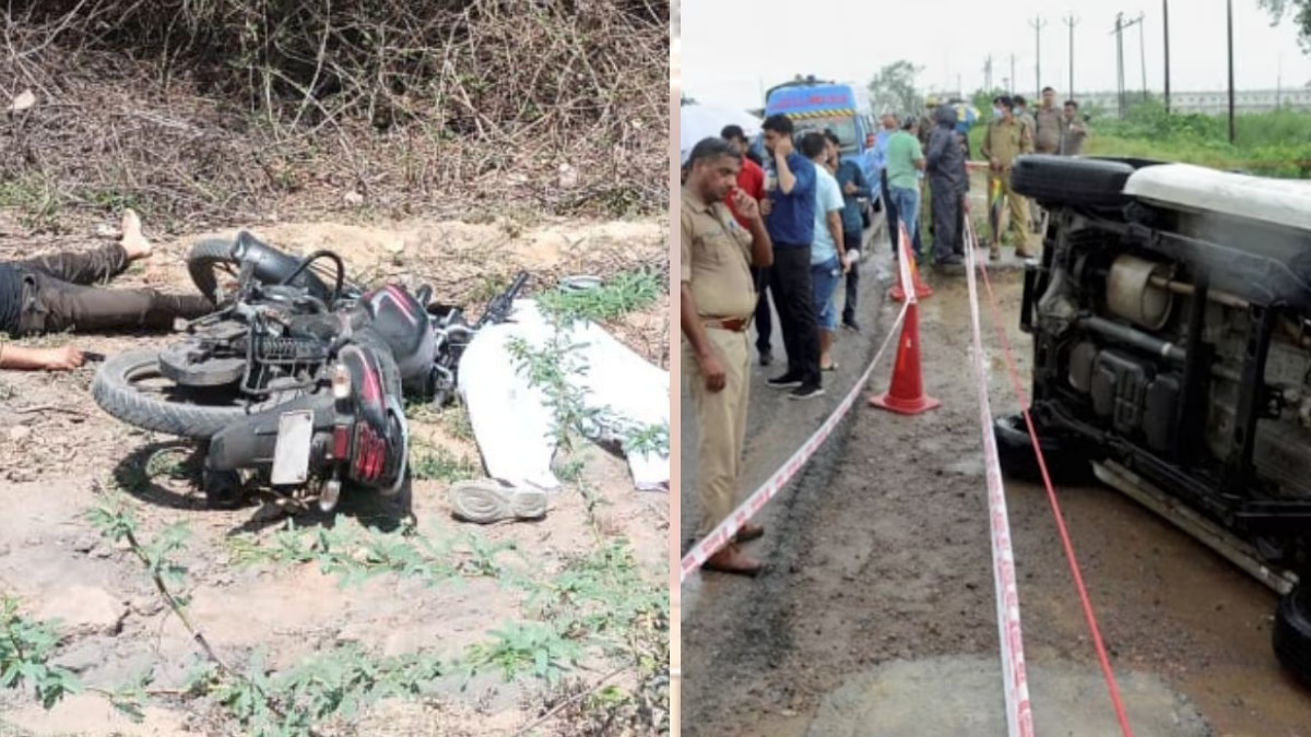 असद का एनकाउंटर और विकास दुबे की गाड़ी पलटी हुई