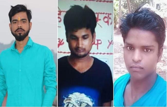 लवलेश तिवारी, सनी सिंह और अरुण मौर्या (फाइल फोटो)