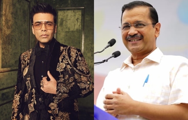 करण जौहर, अरविंद केजरीवाल