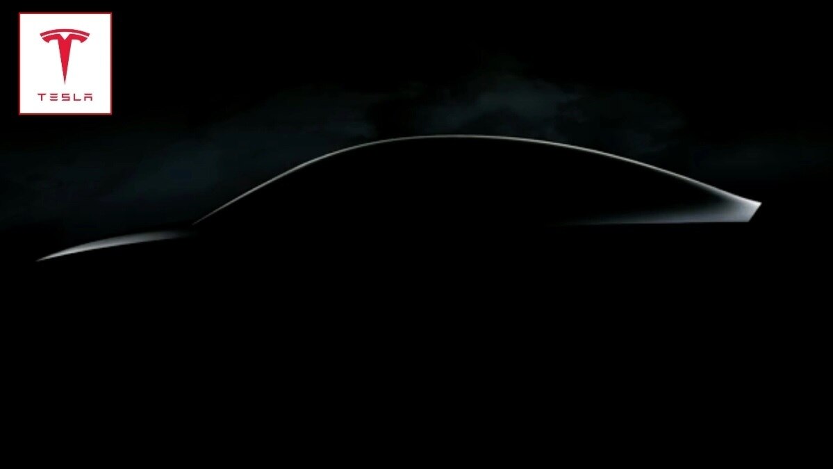 Tesla Upcoming Electric Car Teaser