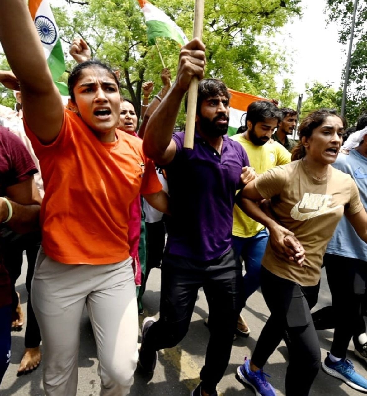 जंतर-मंतर से नए संसद भवन मार्च कर रहे थे पहलवान