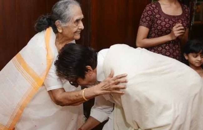 सुलोचना लाटकर, अमिताभ बच्चन