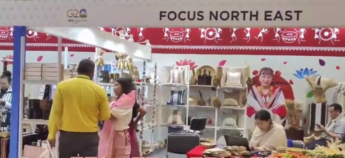 G-20 समिट में लगे स्टॉल में भारत की झलक