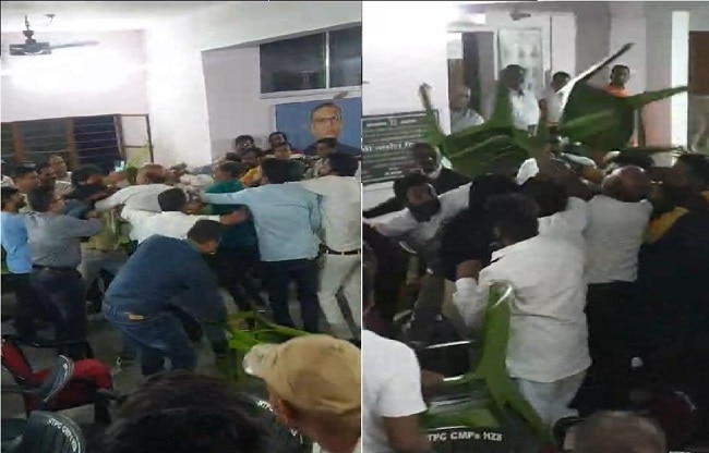 हजारीबाग बार एसोसिएशन वोटिंग के द्वारा विवाद.