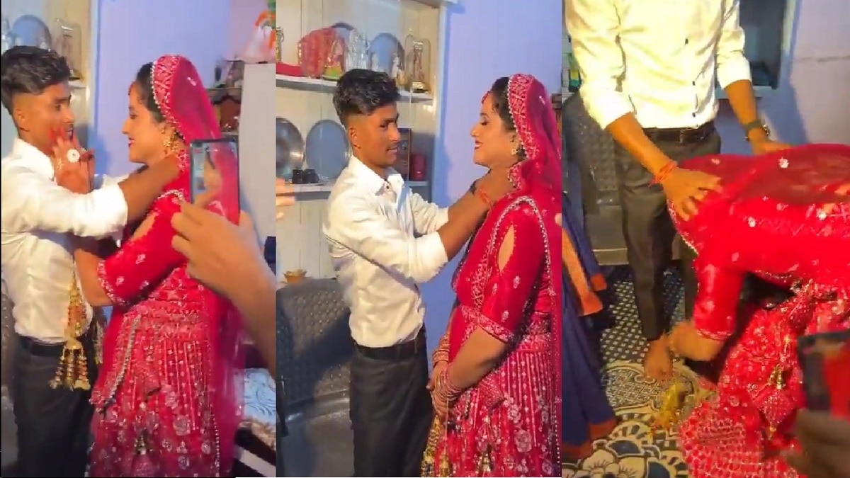 सीमा-सचिन ने मनाया अपना पहला करवा चौथ (Screengrab).