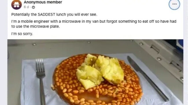 शख्स ने लंच की तस्वीर पोस्ट की थी (तस्वीर- Facebook Marketplace)