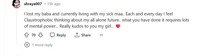 यूजर्स ने अपनी कहानी बताई (तस्वीर- रेडिट)