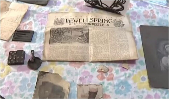 शख्स को रिनोवेशन में मिलीं प्राचीन चीजें (तस्वीर- 13 on your side/YouTube)