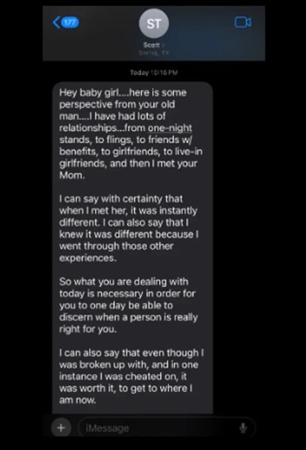 पिता के मैसेज ने किया मरहम का काम (तस्वीर- fallonthompsxn)