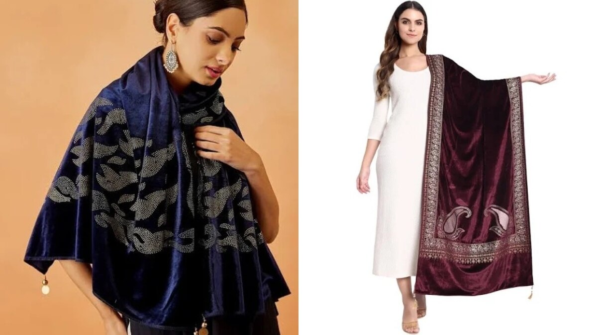 वेलवेट शॉल