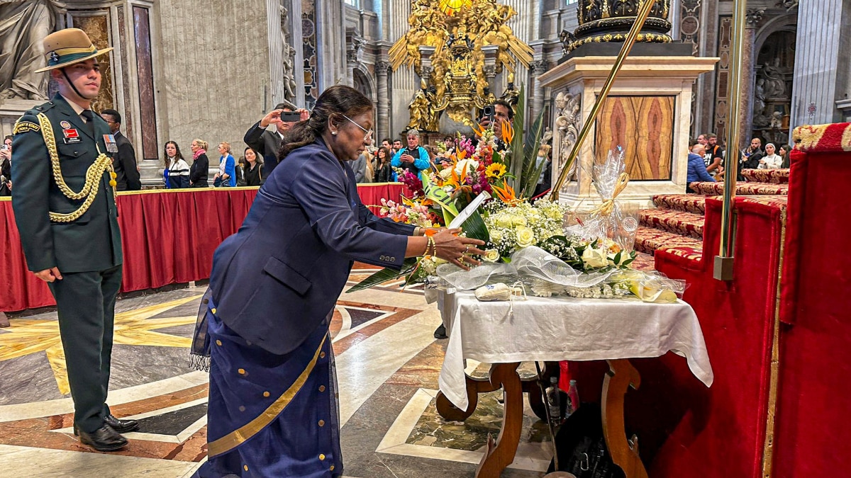 President Murmu Attends State Funeral Of Pope Francis In Vatican City