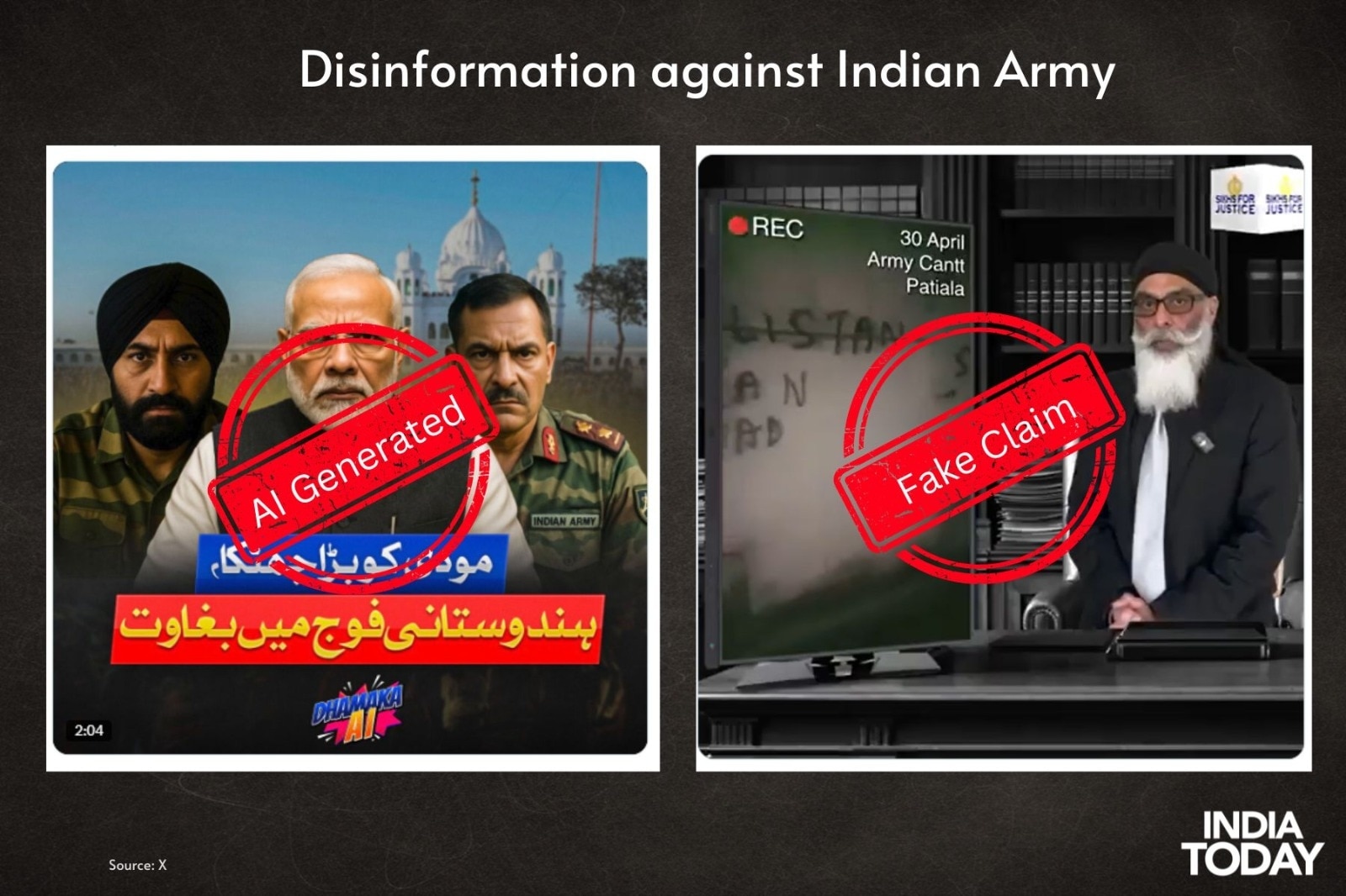 pak fake narrative
