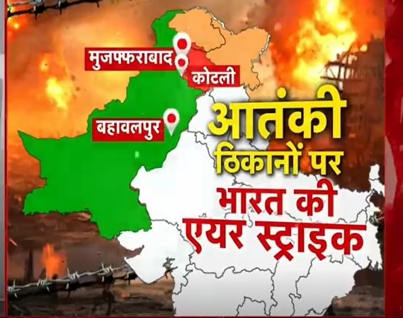 Air Strike Locations