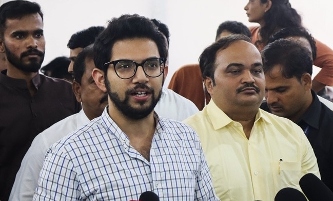शिवसेना (यूबीटी) विधायक आदित्य ठाकरे (फोटोः PTI)