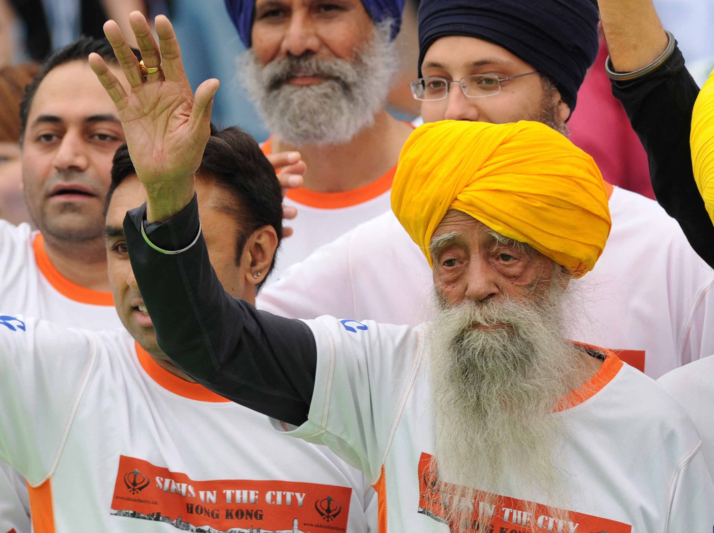 marathon runner Fauja Singh