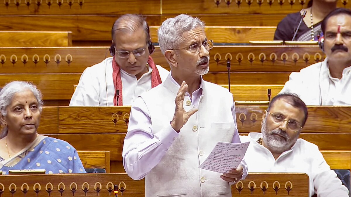 Jaishankar parliament