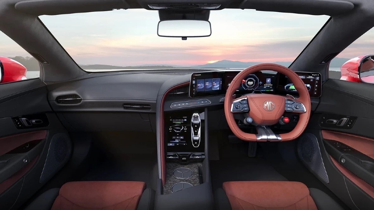 MG Cyberster Interior
