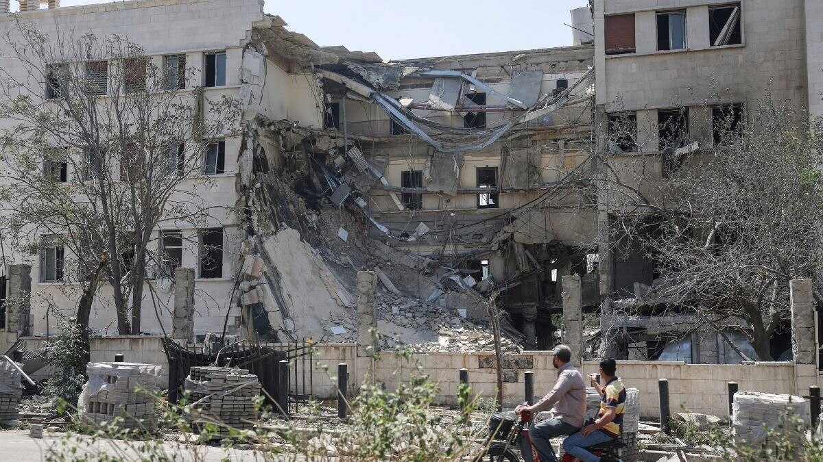 syria defence ministry office