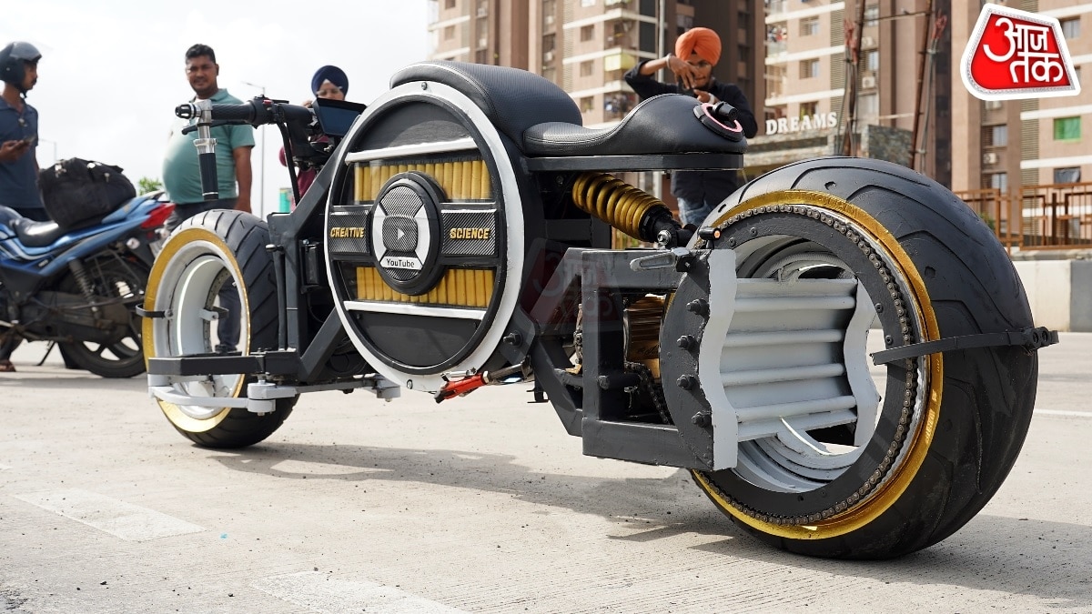 Driverless Electric BIke by Surat Students