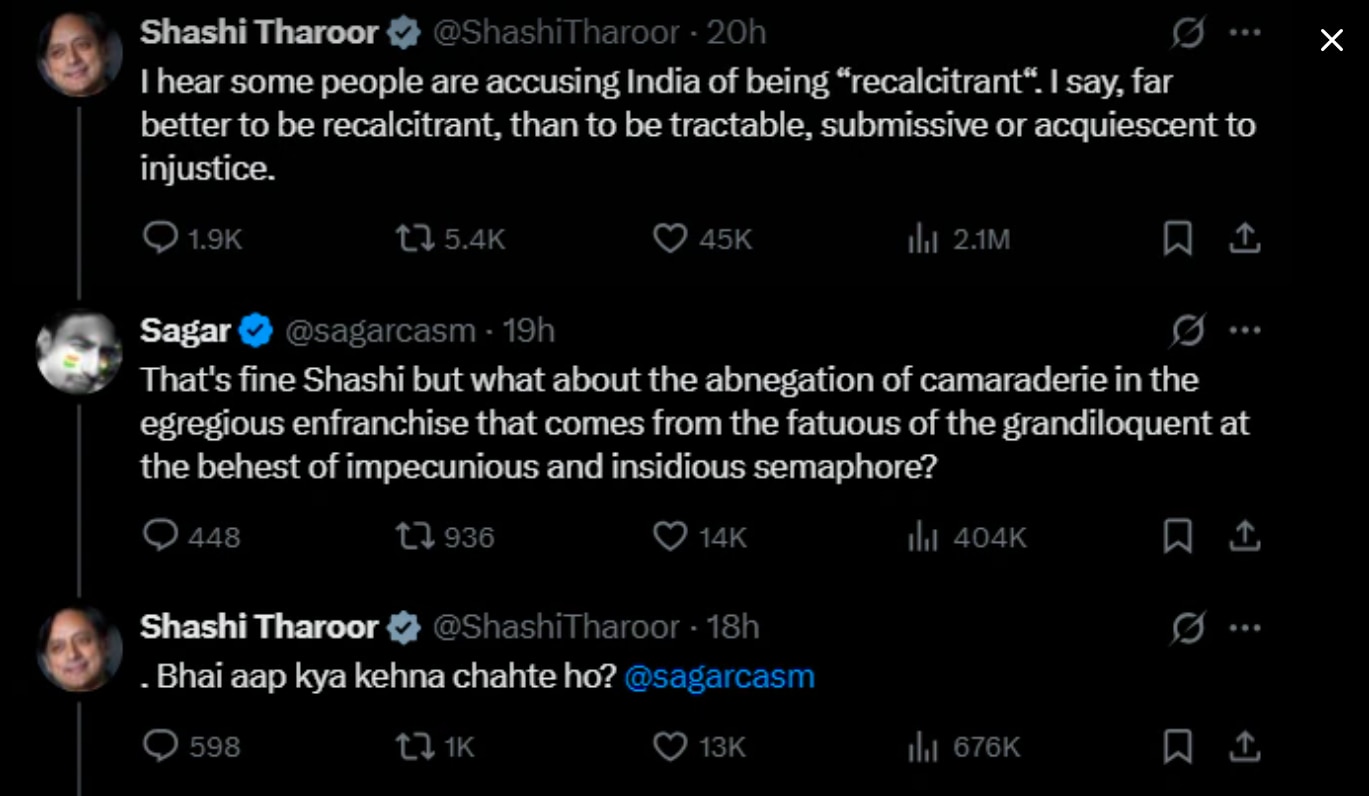 hashi-tharoor-replies-us-trade-criticism-meme-hindi-comeback