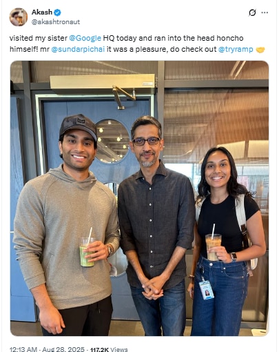 sundar pichai meet indian youth