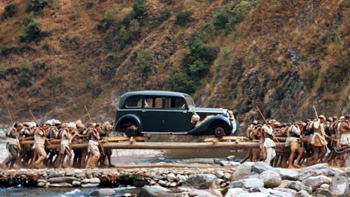 Hitler Mercedes benz gift to nepal king