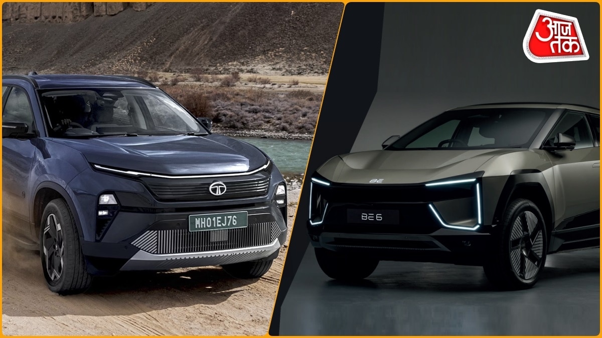 Tata Harrier EV Vs Mahindara BE 6