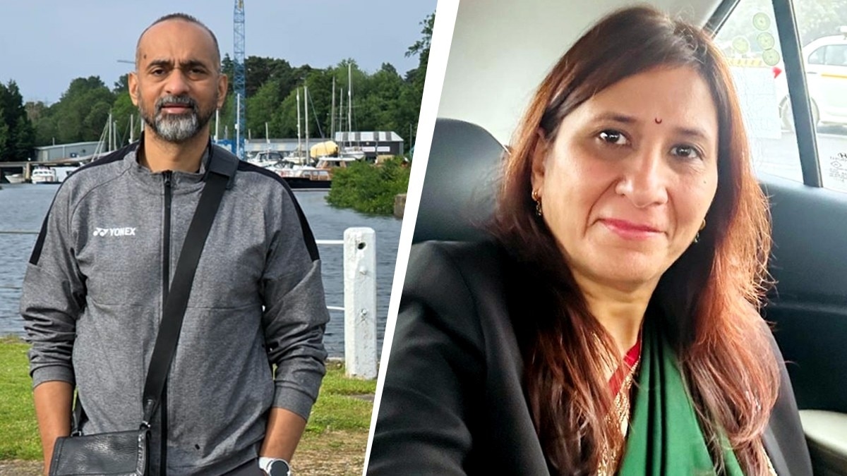 अजय कंवर और मंजू शाह कंवर पूर्व बैडमिंटन खिलाड़ी, भारत