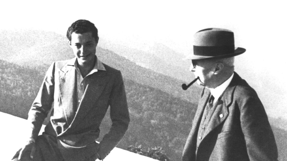 Gianni Agnelli and Giovanni Agnelli