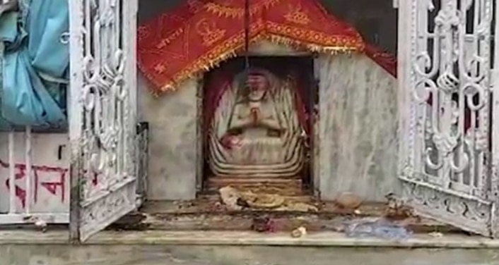 मथुरा के सुरीर कस्बे में सती माता का मंदिर