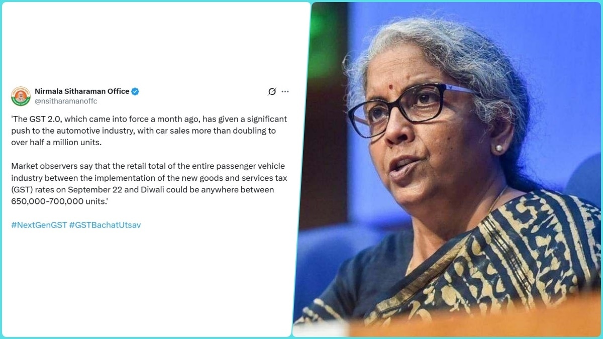 Nirmala Sitharaman on Car Sales