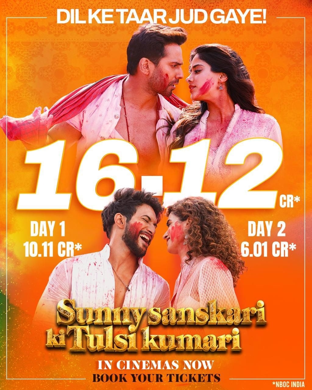 'सनी संस्कारी की तुलसी कुमरी' का बॉक्स ऑफिस कलेक्शन (Photo: ITG)