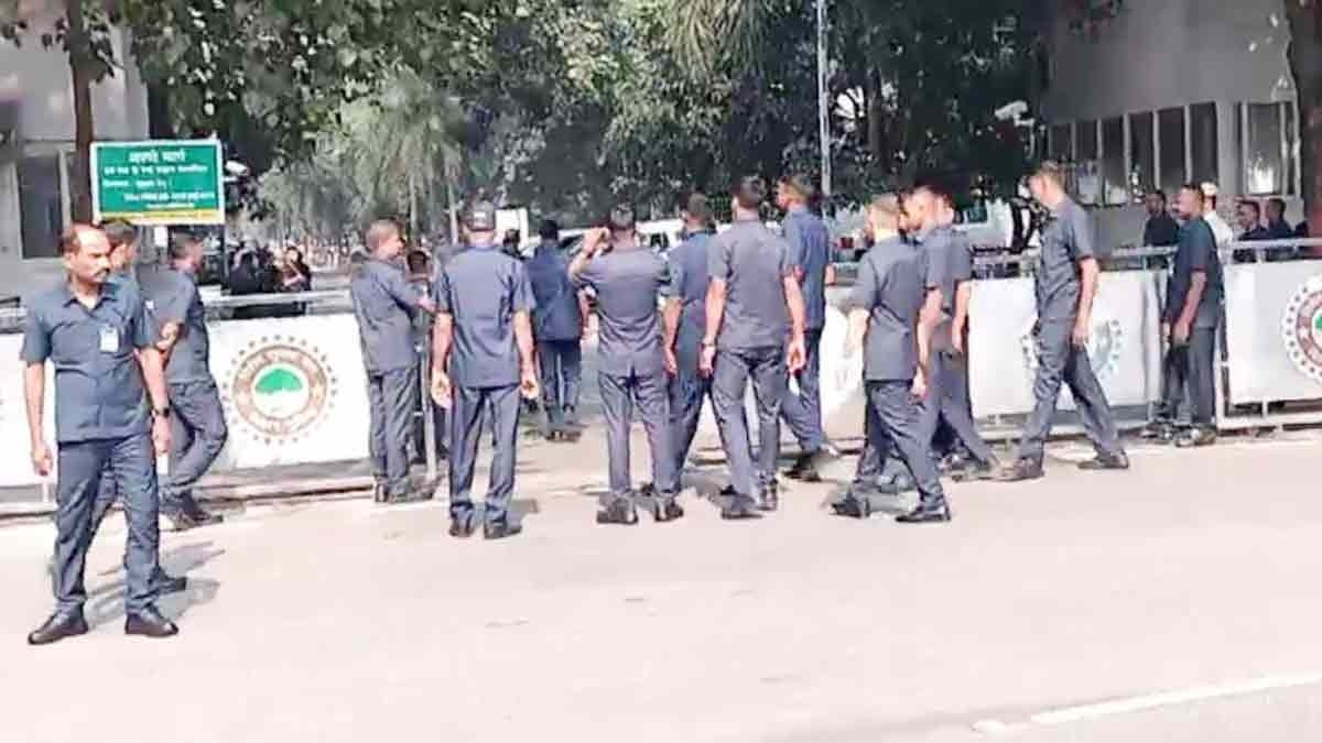 मुख्यमंत्री नीतीश कुमार के आवास की सुरक्षा बढ़ाई