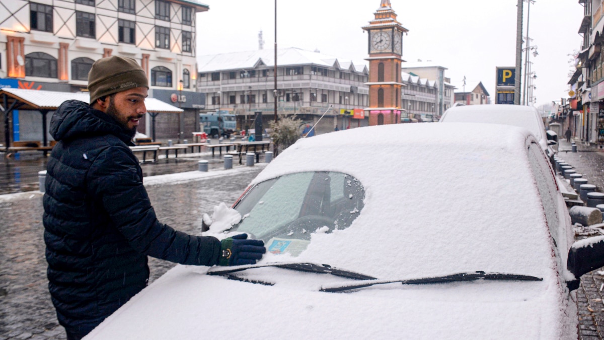 snowfall north india
