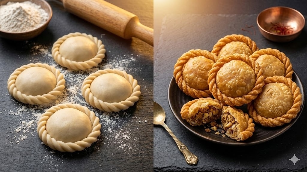 Chandrakala Gujiya (Photo: AI Generated)