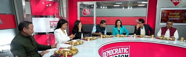 बजट का लंच ब्रेक कार्यक्रम में प्रवक्ताओं ने बजट पर रखी अपनी राय