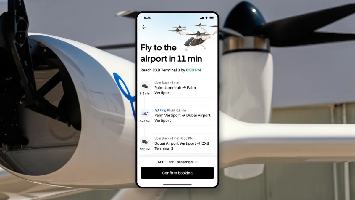 Joby Aviation Uber Air Taxi