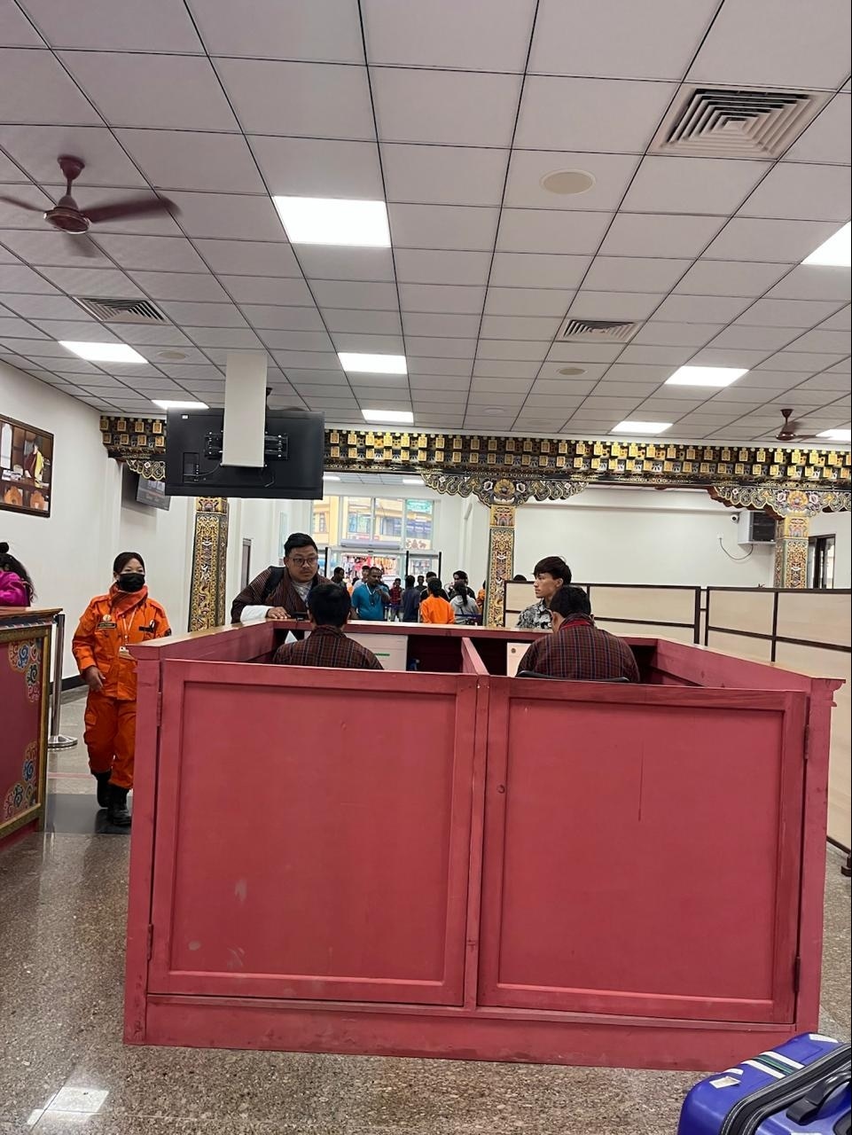 भूटान का परमिट ऑफिस 