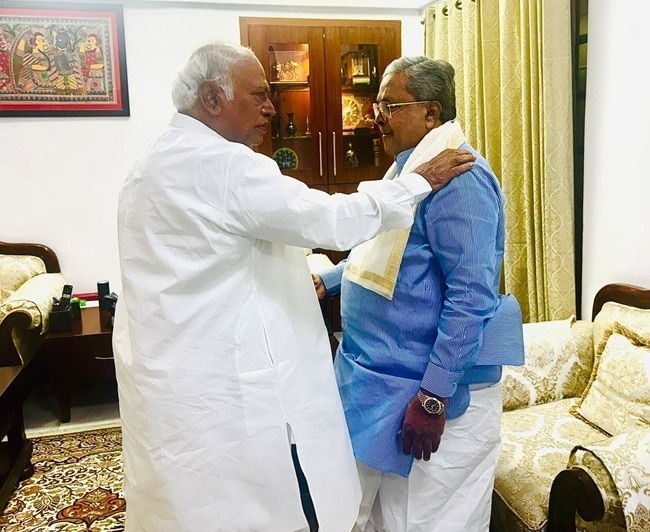 सिद्धारमैया ने कांग्रेस अध्यक्ष मल्लिकार्जुन खड़गे से भी दिल्ली में की मुलाकात