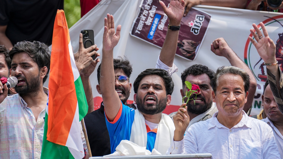 delhi protest