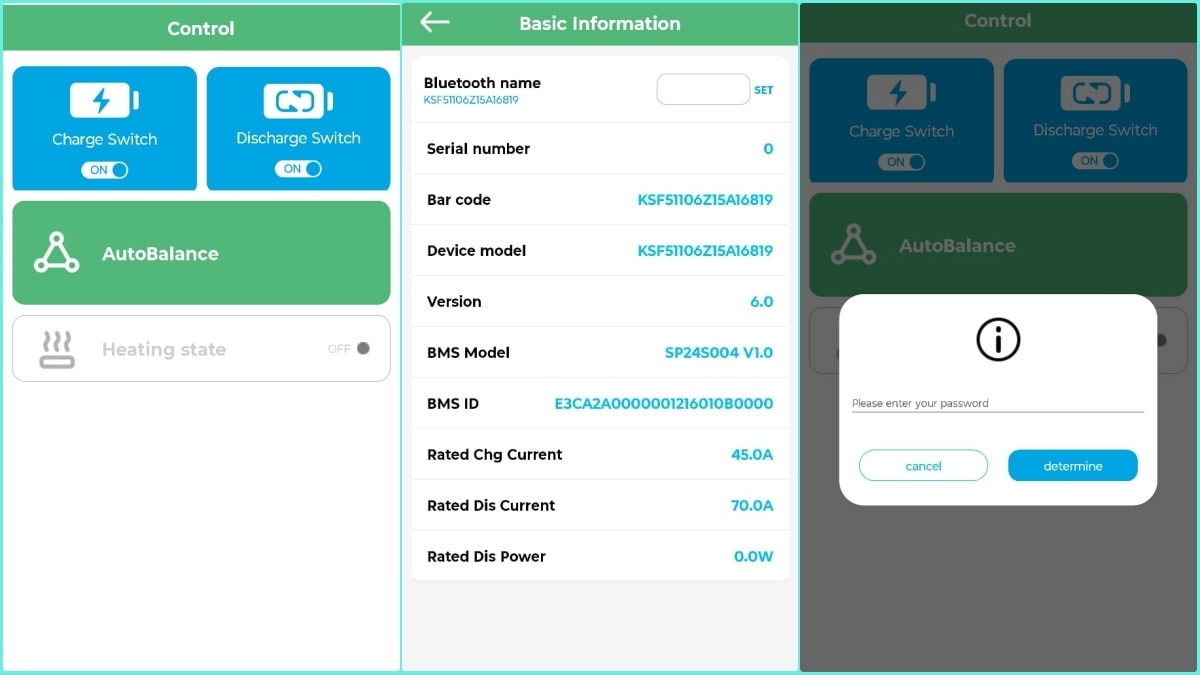 BAT BMS App