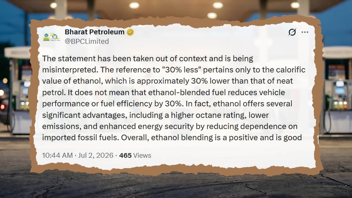 BPCL on Ethanol