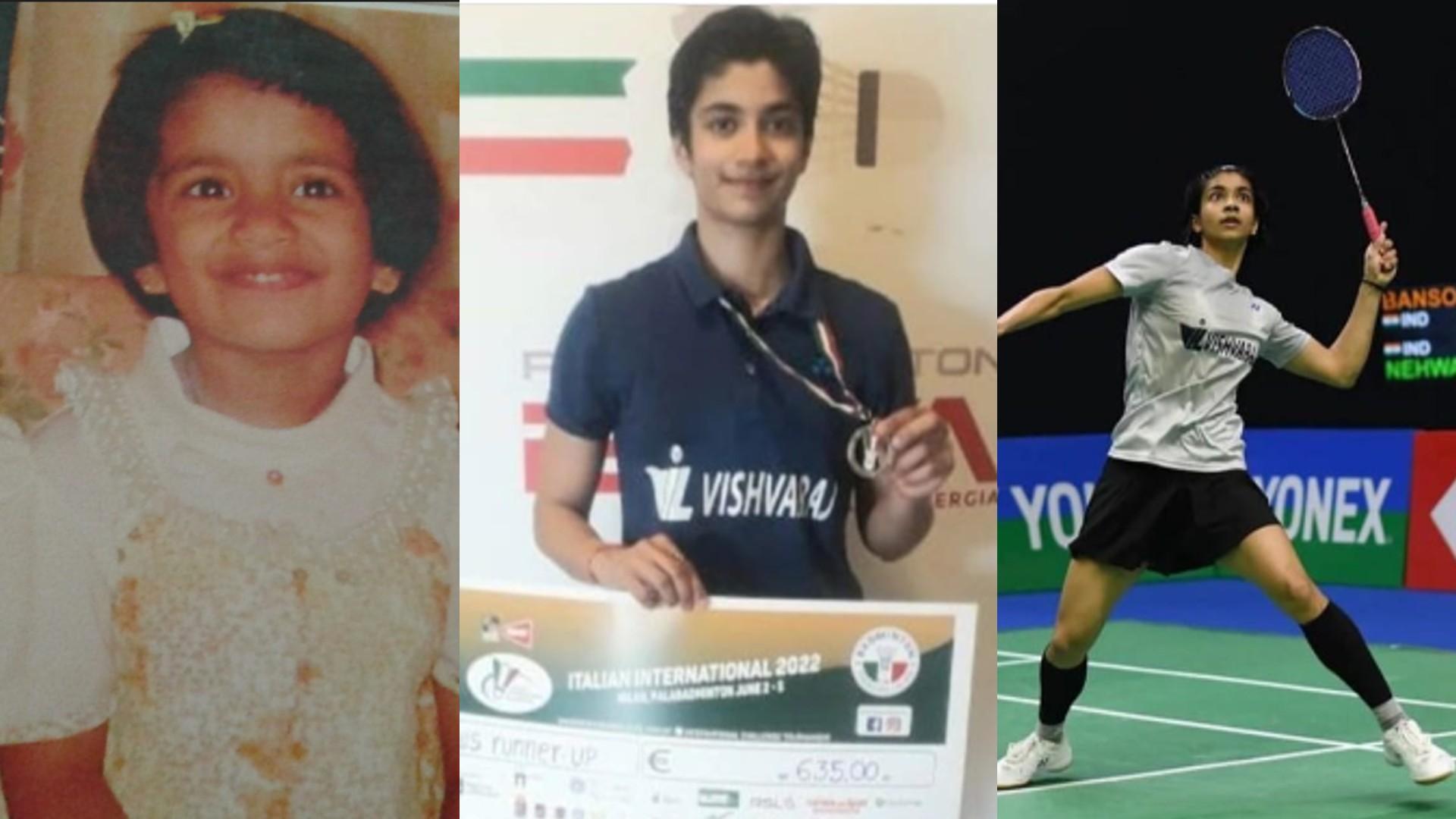 Badminton player Malvika Bansod