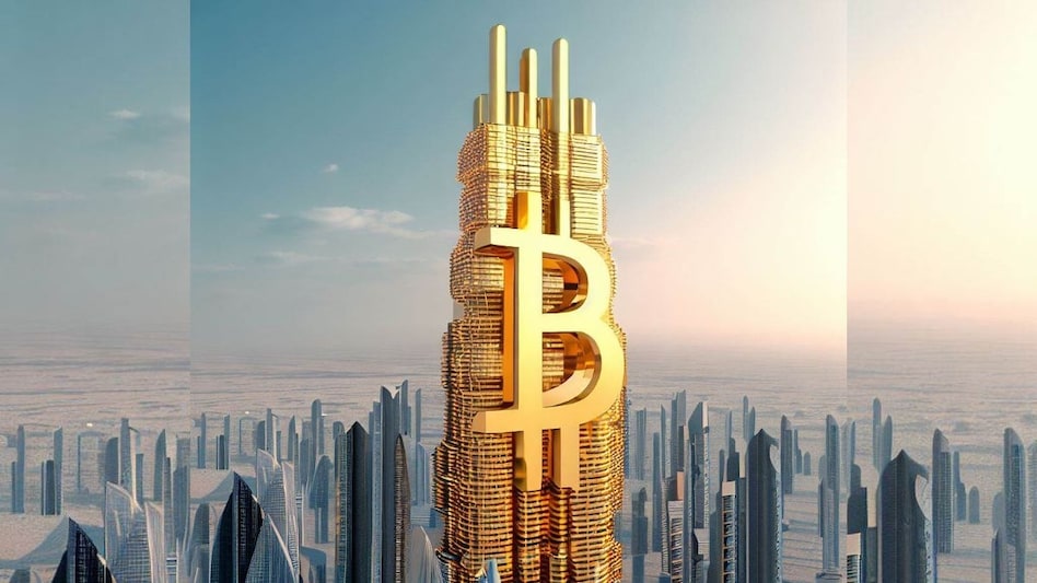 The Bitcoin Tower will be situated in Dubai (Image created using Bing AI) The Bitcoin Tower will be situated in Dubai (Image created using Bing AI)