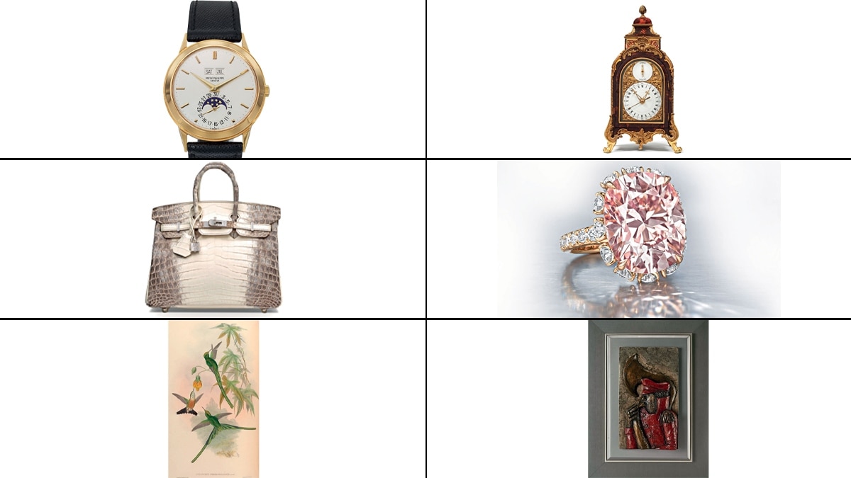 Whether you are a collector of art, jewellery or watches, auctions are a great place to pick up such treasures. A look at some of the collectibles going under the hammer over the next few months Whether you are a collector of art, jewellery or watches, auctions are a great place to pick up such treasures. A look at some of the collectibles going under the hammer over the next few months