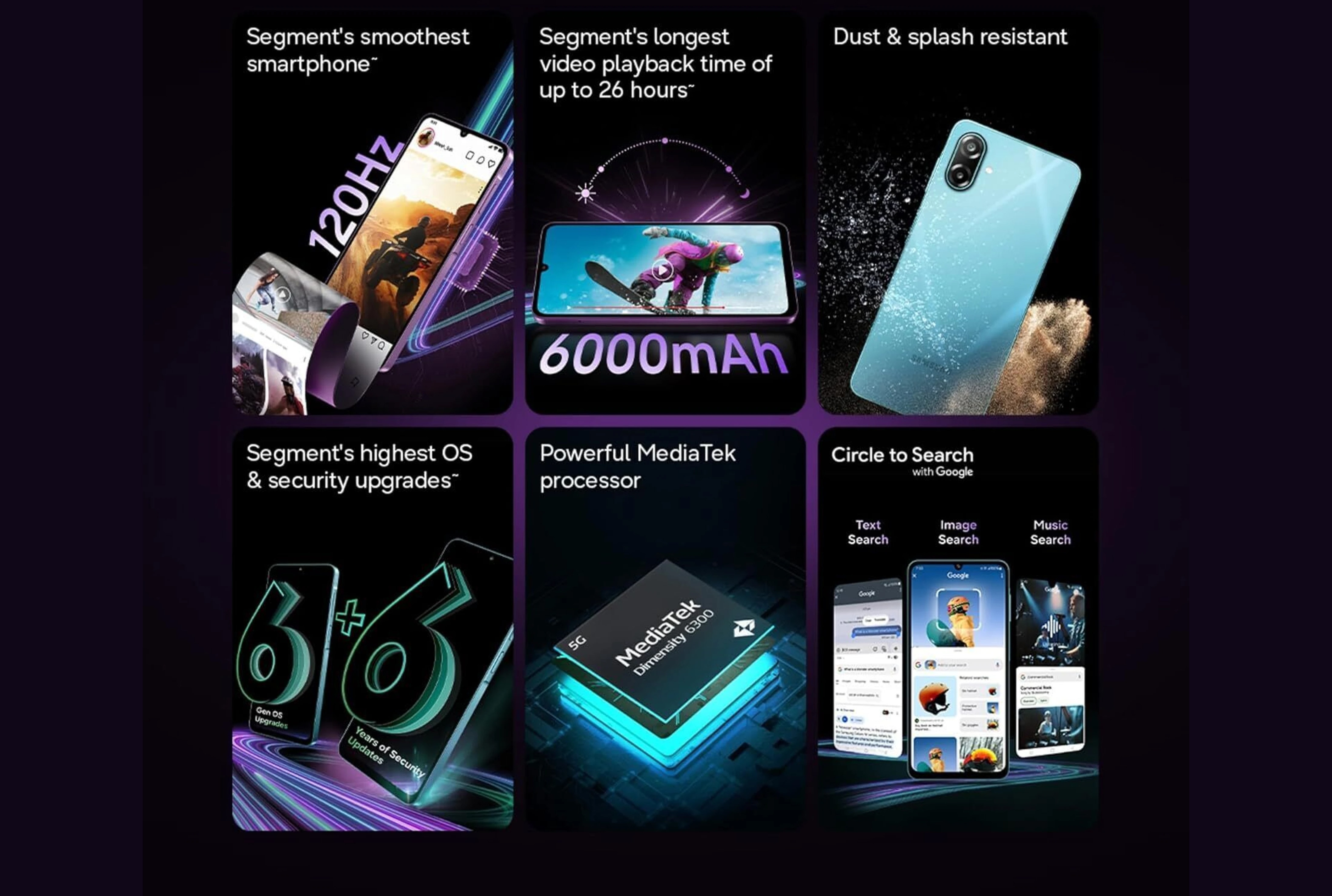 Samsung Galaxy M17e 5G — Built On Reliability