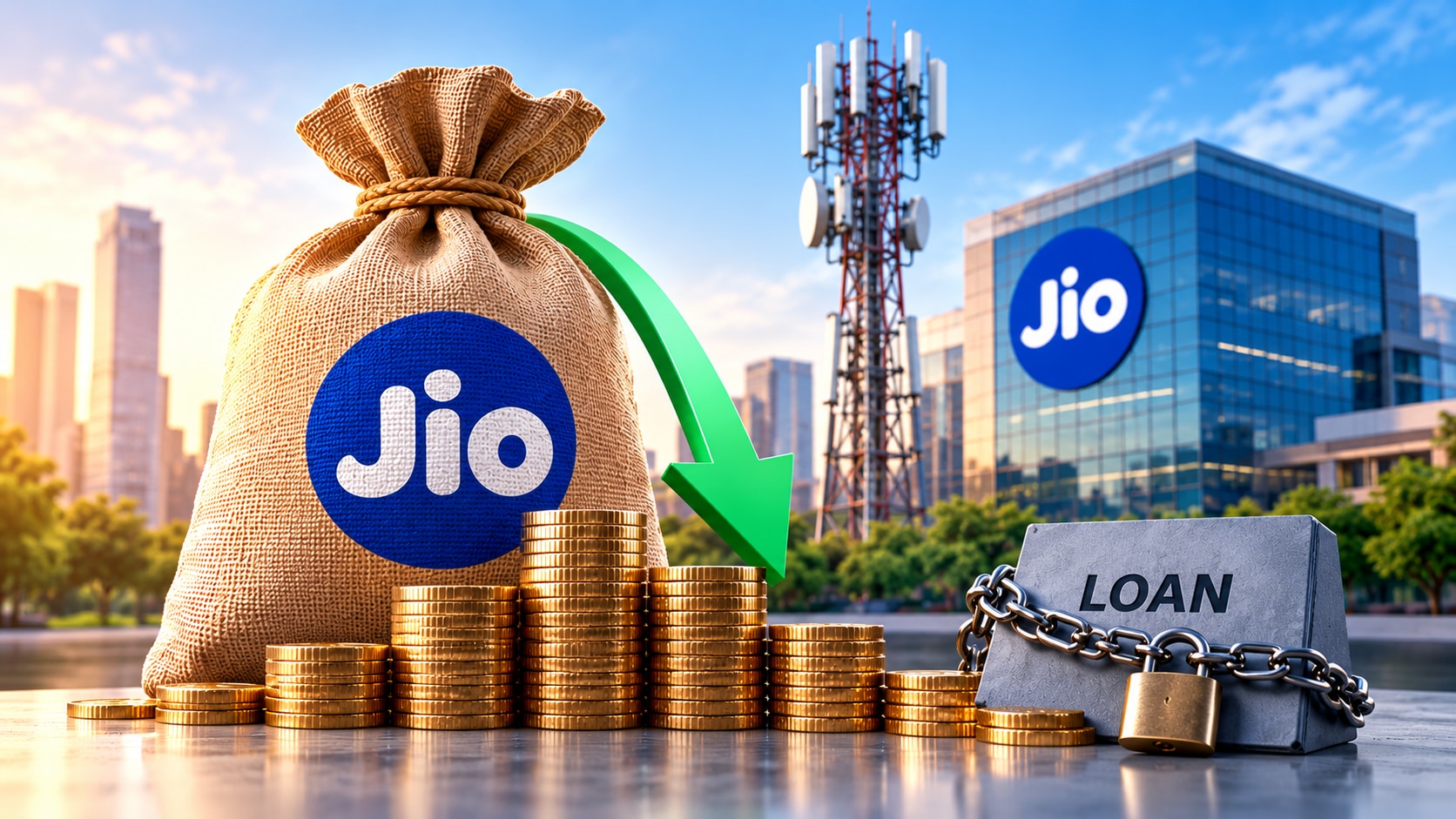 The issue aims to reduce borrowings