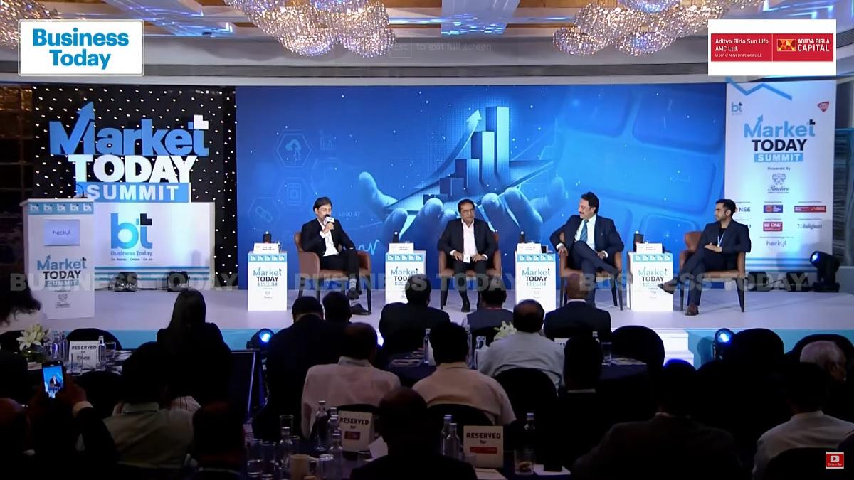 Raamdeo Agrawal, chairman and co-founder , Motilal Oswal; Shankar Sharma, founder, GQuant Investech; Nikhil Kamath, co-founder, True Beacon & Zerodha
