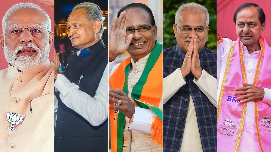Exit Polls 2023 LIVE: Seat projections for Rajasthan, MP, Chhattisgarh,  Telangana, Mizoram shortly - BusinessToday