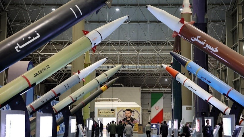 The current range puts all of the Mideast and some of Eastern Europe in range.